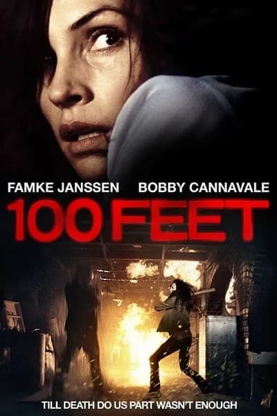 โปสเตอร์หนัง ฟุต เขตผีกระชากวิญญาณ 100 Feet  100
