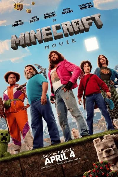 โปสเตอร์หนัง ไมน์คราฟต์ มูฟวี่ A Minecraft Movie