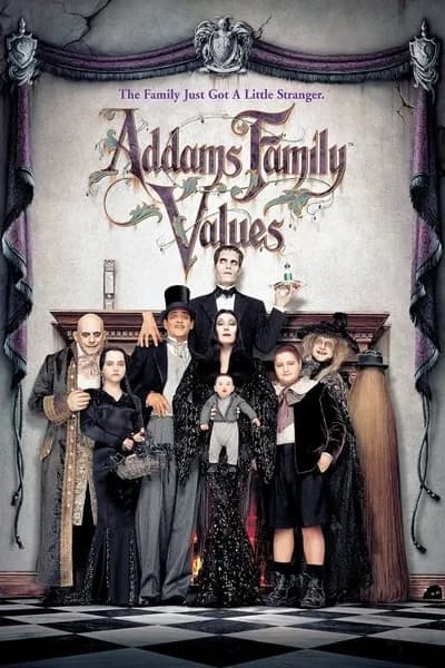 โปสเตอร์หนัง อาดัม แฟมิลี่ 2 ตระกูลนี้ผียังหลบ Addams Family Values