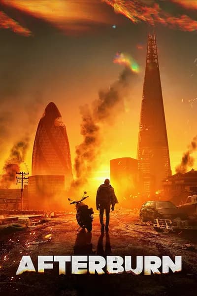โปสเตอร์หนัง ล่าขุมทรัพย์แดนแดดเดือด Afterburn