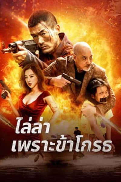 โปสเตอร์หนัง ไล่ล่าเพราะข้าโกรธ Angry Pursuit