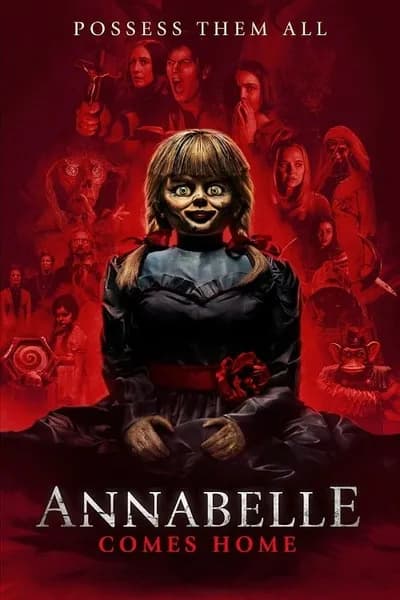 โปสเตอร์หนัง แอนนาเบลล์ ตุ๊กตาผีกลับบ้าน Annabelle 3 Comes Home