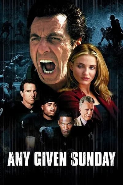 โปสเตอร์หนัง เอนี่ กิฟเว่น ซันเดย์ ขบวนแกร่งประจัญบาน Any Given Sunday