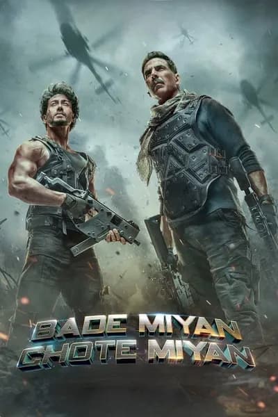 โปสเตอร์หนัง สองกล้าบ้าระห่ำ Bade Miyan Chote Miyan