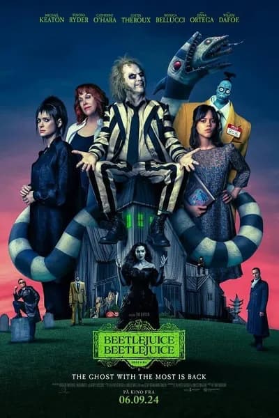 โปสเตอร์หนัง บีเทิลจู๊ดส์ บีเทิลจู๊ดส์ ผีขี้จุ้ย 2 Beetlejuice Beetlejuice