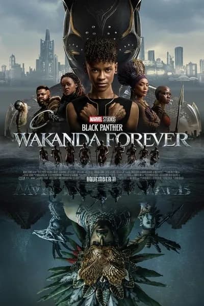 โปสเตอร์หนัง แบล็ค แพนเธอร์ วาคานด้าจงเจริญ Black Panther Wakanda Forever
