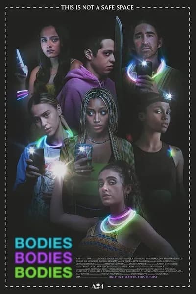 โปสเตอร์หนัง เพื่อนซี้ ปาร์ตี้ หนีตาย Bodies Bodies Bodies