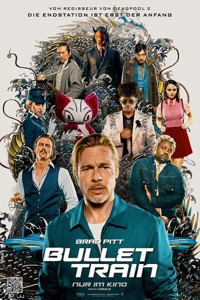 โปสเตอร์หนัง ระห่ำด่วน ขบวนนักฆ่า Bullet Train