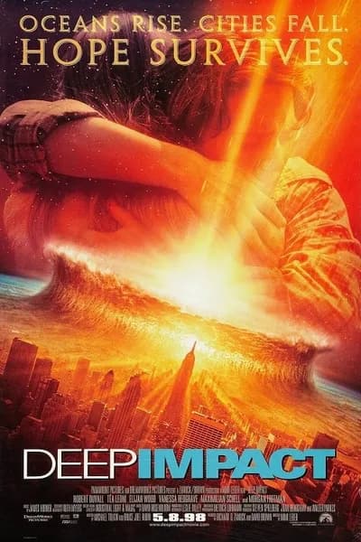 โปสเตอร์หนัง วันสิ้นโลก ฟ้าถล่มแผ่นดินทลาย Deep Impact