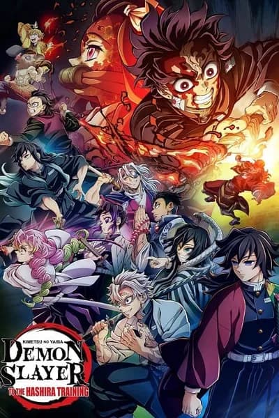 โปสเตอร์หนัง ปาฏิหาริย์แห่งสายสัมพันธ์ สู่การสั่งสอนของเสาหลัก Demon Slayer Kimetsu no Yaiba To the Hashira Training