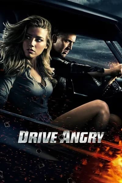 โปสเตอร์หนัง ซิ่งโคตรเทพล้างบัญชีชั่ว Drive Angry