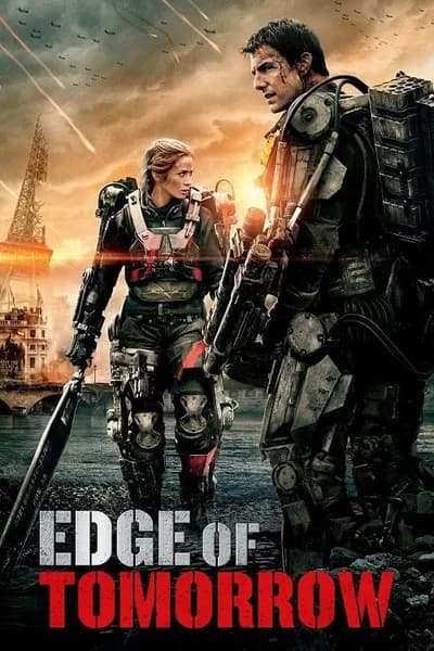 โปสเตอร์หนัง ซูเปอร์นักรบดับทัพอสูร Edge of Tomorrow