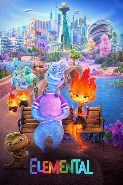 โปสเตอร์หนัง เมืองอลวนธาตุอลเวง Elemental