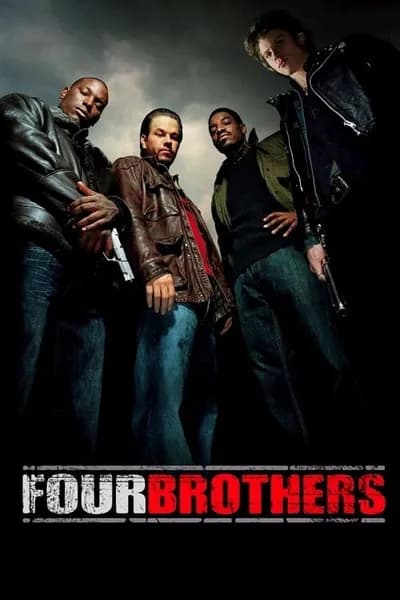 โปสเตอร์หนัง ระห่ำดับแค้น Four Brothers 4