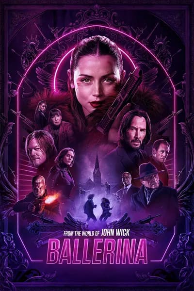 โปสเตอร์หนัง จักรวาลของ จอห์น วิค บัลเลรินา แค้นกว่านรก From the World of John Wick Ballerina