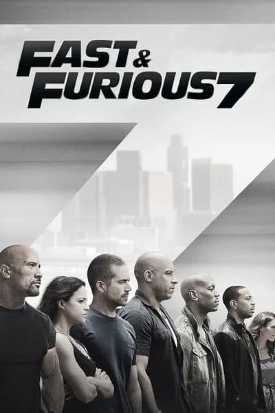 โปสเตอร์หนัง เร็วแรงทะลุนรก 7 Furious 7