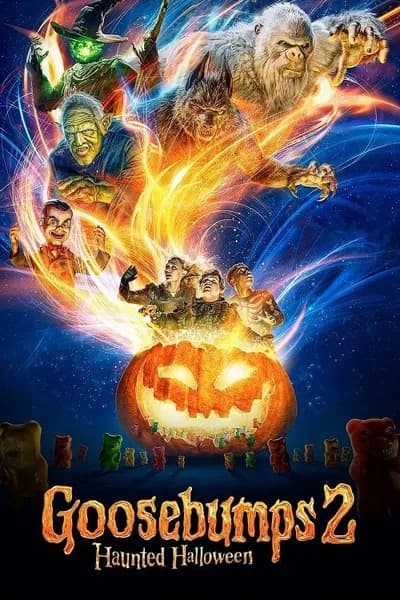 โปสเตอร์หนัง คืนอัศจรรย์ขนหัวลุก 2 หุ่นฝังแค้น Goosebumps 2 Haunted Halloween