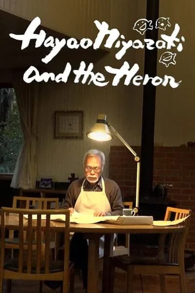 โปสเตอร์หนัง ฮายาโอะ มิยาซากิกับนกกระสา Hayao Miyazaki and the Heron