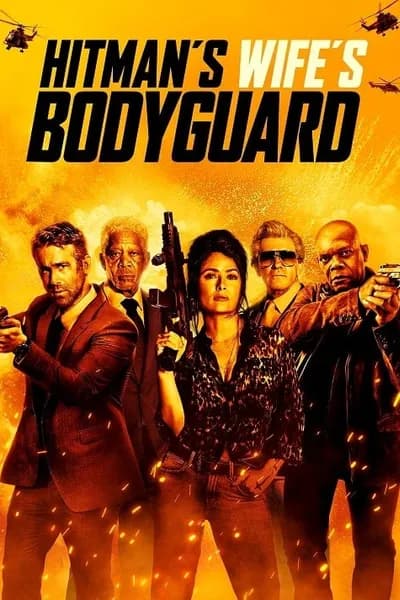 โปสเตอร์หนัง แสบ ซ่าส์ แบบว่าบอดี้การ์ด Hitman s Wife s Bodyguard