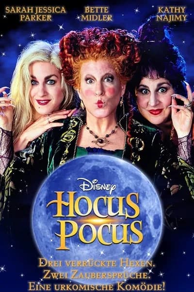 โปสเตอร์หนัง อิทธิฤทธิ์แม่มดตกกระป๋อง Hocus Pocus
