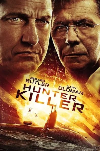 โปสเตอร์หนัง สงครามอเมริกาผ่ารัสเซีย Hunter Killer