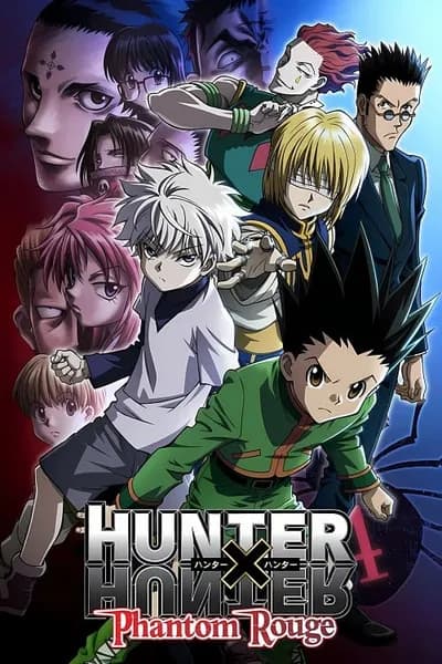 โปสเตอร์หนัง ฮันเตอร์ x ฮันเตอร์ เนตรสีเพลิงกับกองโจรเงามายา Hunter X Hunter Phantom Rouge