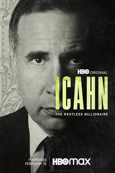 โปสเตอร์หนัง ไอคาห์น เศรษฐีอยู่ไม่สุข Icahn The Restless Billionaire