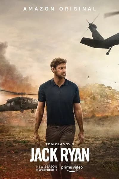 โปสเตอร์หนัง สายลับ แจ็คไรอัน Jack Ryan Season 2