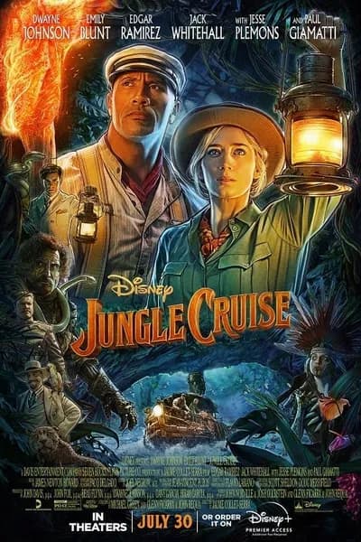 โปสเตอร์หนัง ผจญภัยล่องป่ามหัศจรรย์ Jungle Cruise