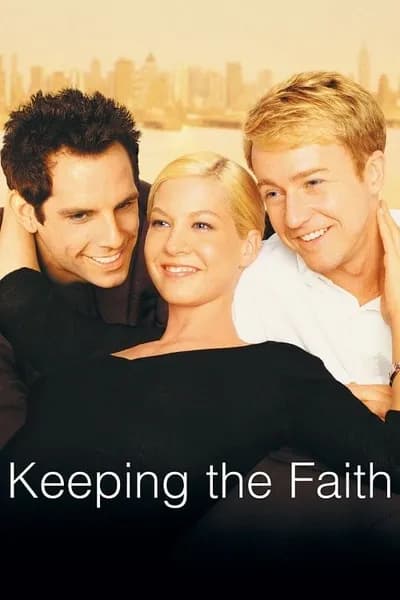 โปสเตอร์หนัง หวังแอ้มเพื่อน ต้องเฉือนกันหน่อย Keeping the Faith