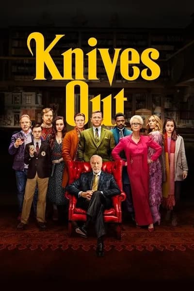 โปสเตอร์หนัง ฆาตกรรมหรรษา ใครฆ่าคุณปู่ Knives Out