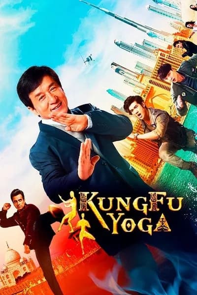 โปสเตอร์หนัง โยคะสู้ฟัด Kung Fu Yoga
