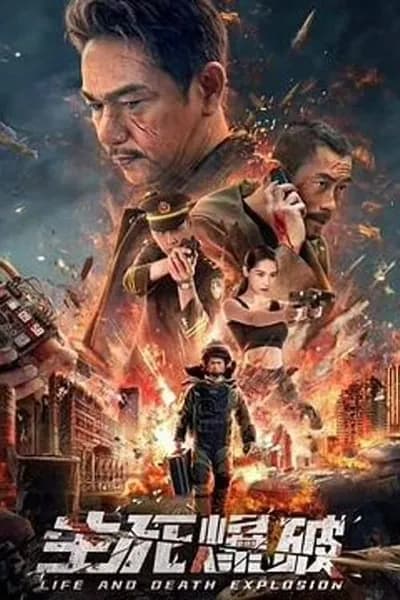 โปสเตอร์หนัง ระเบิดฆ่า ล่าล้างเมือง Life And Death Explotion