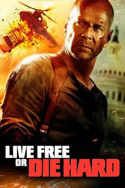 โปสเตอร์หนัง ดาย ฮาร์ด 4.0 ปลุกอึด…ตายยาก Live Free or Die Hard