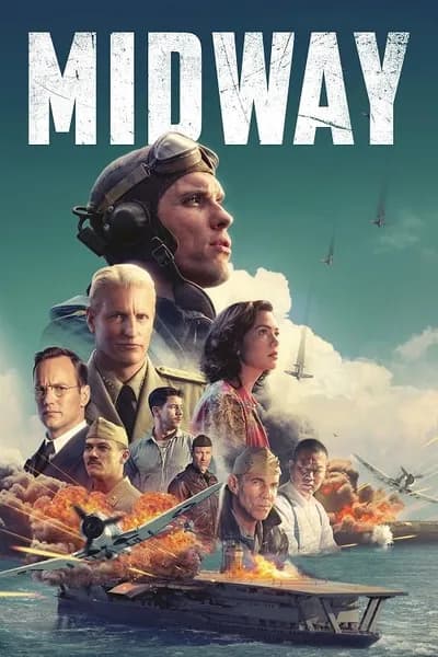 โปสเตอร์หนัง อเมริกา ถล่ม ญี่ปุ่น Midway