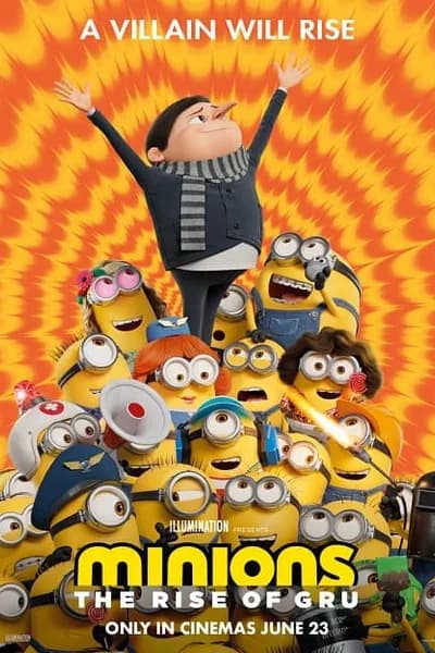โปสเตอร์หนัง มินเนี่ยน 2 Minions 2 The Rise of Gru