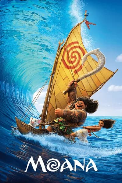 โปสเตอร์หนัง โมอาน่า ผจญภัยตำนานหมู่เกาะทะเลใต้ Moana