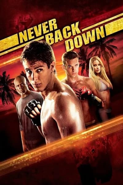 โปสเตอร์หนัง กระชากใจสู้แล้วคว้าใจเธอ Never Back Down