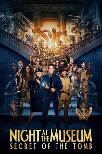 โปสเตอร์หนัง ไนท์ แอท เดอะ มิวเซียม ความลับสุสานอัศจรรย์ Night at the Museum 3 Secret of the Tomb