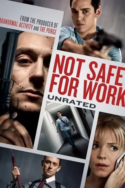 โปสเตอร์หนัง ปิดออฟฟิศฆ่า Not Safe for Work