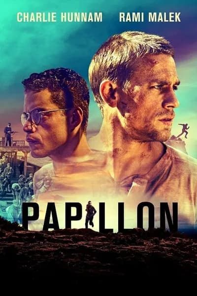 โปสเตอร์หนัง ปาปิยอง หนีตายเเดนดิบ Papillon