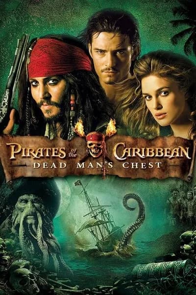 โปสเตอร์หนัง สงครามปีศาจโจรสลัดสยองโลก Pirates of the Caribbean 2