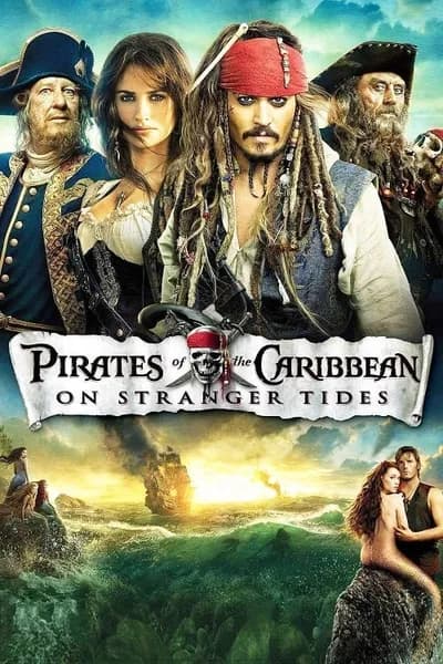 โปสเตอร์หนัง ผจญภัยล่าสายน้ำอมฤตสุดขอบโลก Pirates of the Caribbean 4