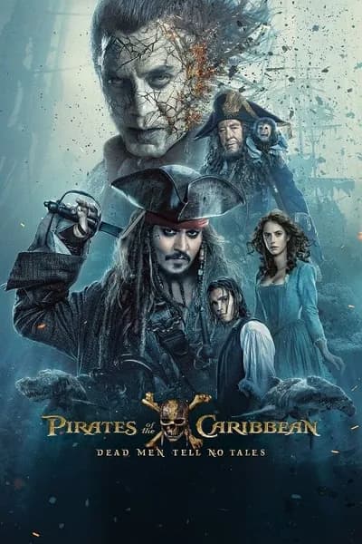 โปสเตอร์หนัง สงครามแค้นโจรสลัดไร้ชีพ Pirates of the Caribbean