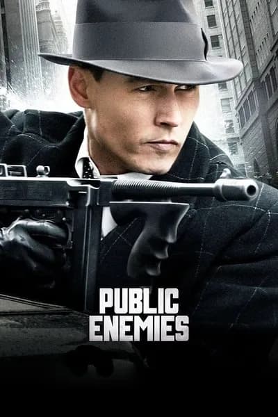 โปสเตอร์หนัง วีรบุรุษปล้นสะท้านเมือง Public Enemies