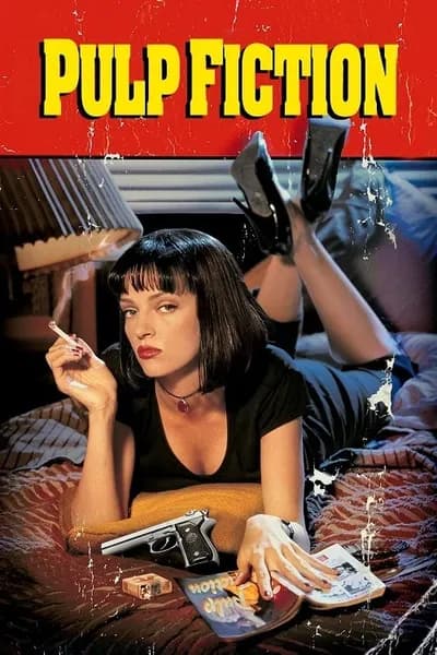 โปสเตอร์หนัง เขย่าชีพจรเกินเดือด Pulp Fiction