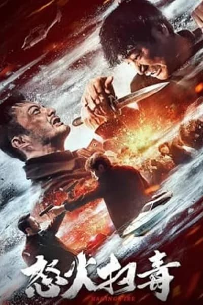 โปสเตอร์หนัง ทลายแก๊งพ่อค้ายา Raging Fire