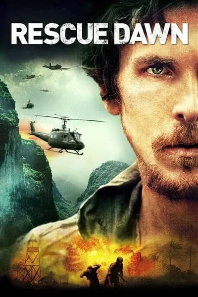 โปสเตอร์หนัง แหกนรกสมรภูมิเดือด Rescue Dawn