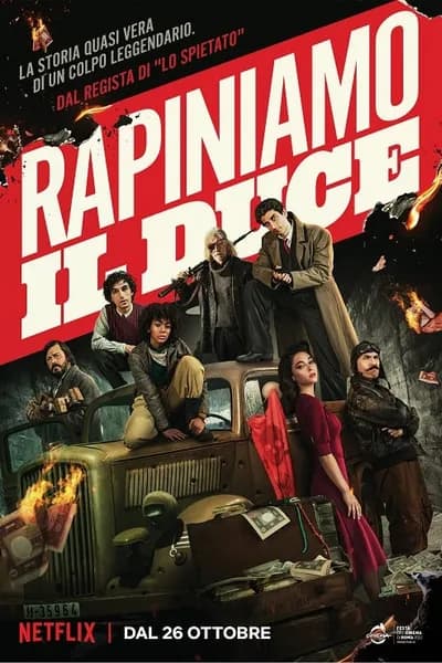 โปสเตอร์หนัง ปล้นมุสโสลินี Robbing Mussolini