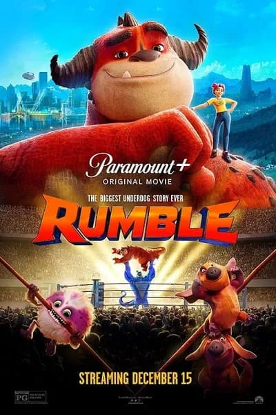 โปสเตอร์หนัง มอนสเตอร์นักสู้ Rumble
